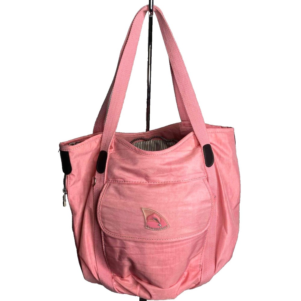 Travelon "Dolphin" Anti-Theft Classic Bucket Shoulder Bag‎ pink travel organizer